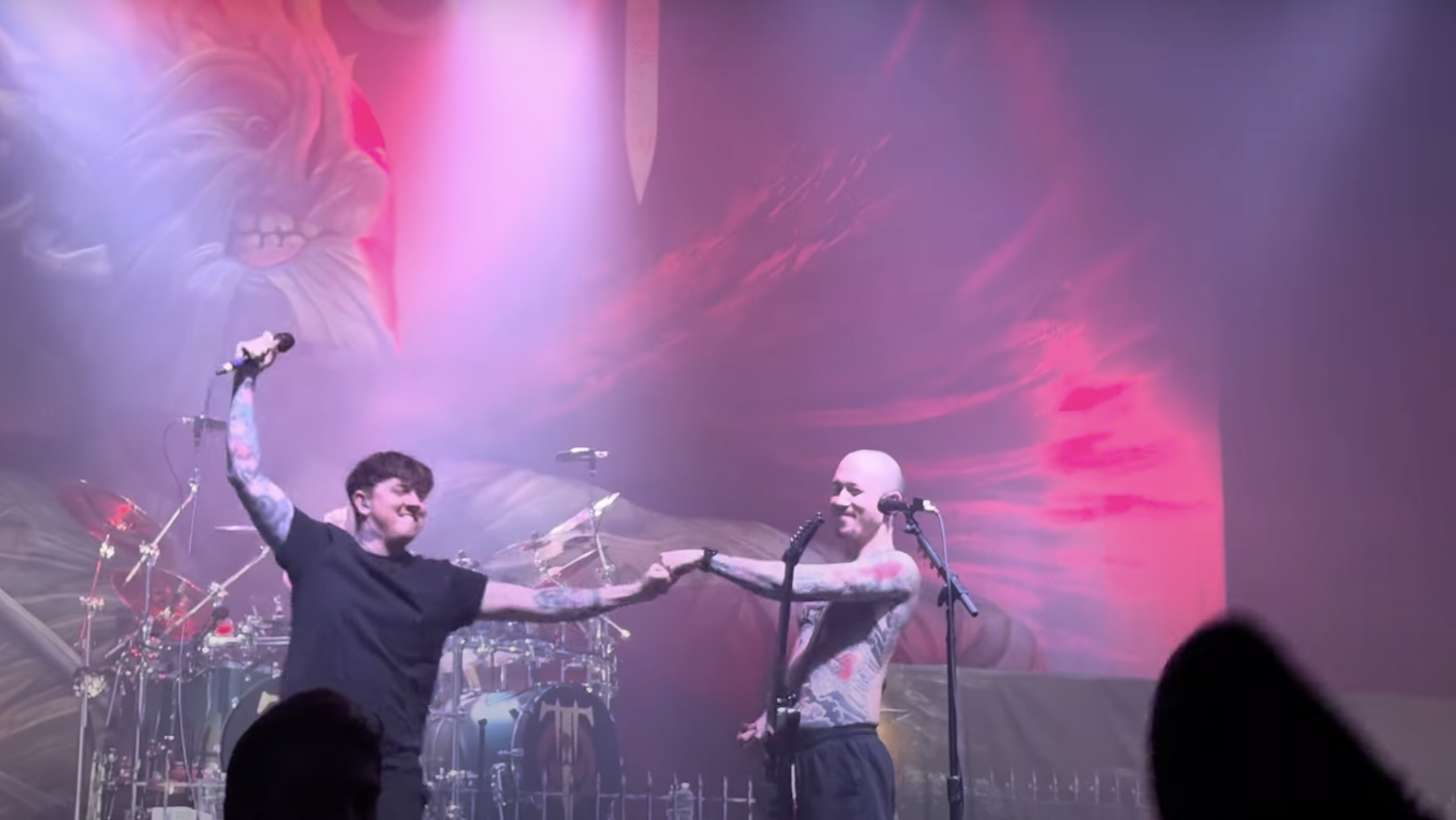 BLEED FROM WITHIN Vocalist SCOTT KENNEDY Joined TRIVIUM For “A Gunshot To The Head Of Trepidation” Performance